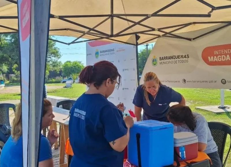 Barranqueras: nuevo operativo de "La Muni en tu Barrio" este martes