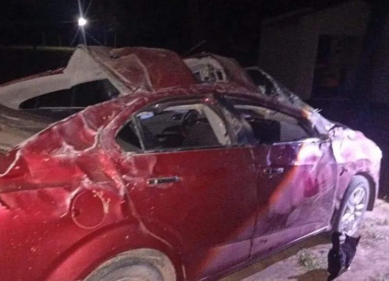 Una joven de 19 años perdió la vida, tras el vuelco de un automóvil en Los Frentones