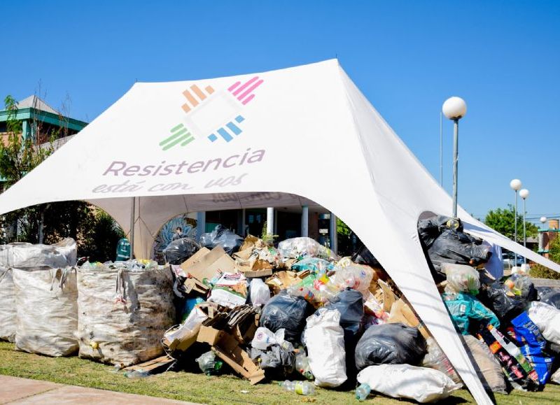 La Municipalidad de Resistencia continúa recolectando residuos reciclables