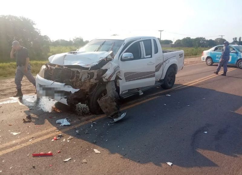Choque sin heridos en la Ruta 90, a la altura del acceso Sur a San Martín