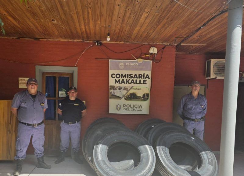 Quiso evadir un control y terminó con un secuestro millonario de cubiertas en Makallé