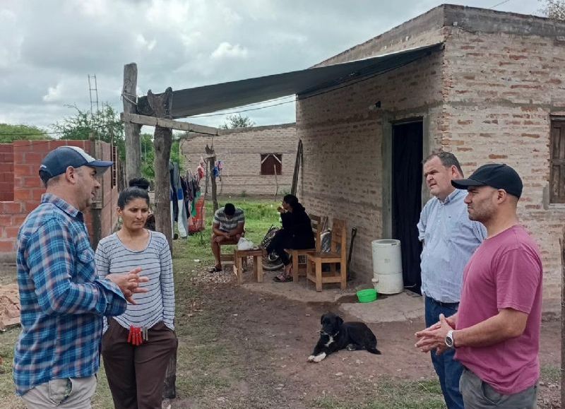 Sameep anunció obras de extensión de red de agua potable en Colonia Elisa