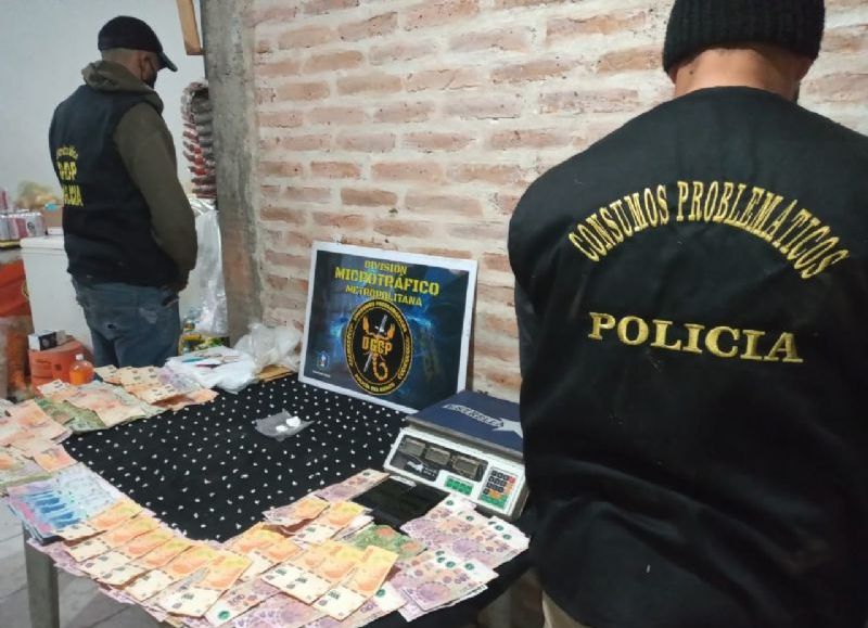 Resistencia: más cocaína incautada en otro punto de venta clandestino