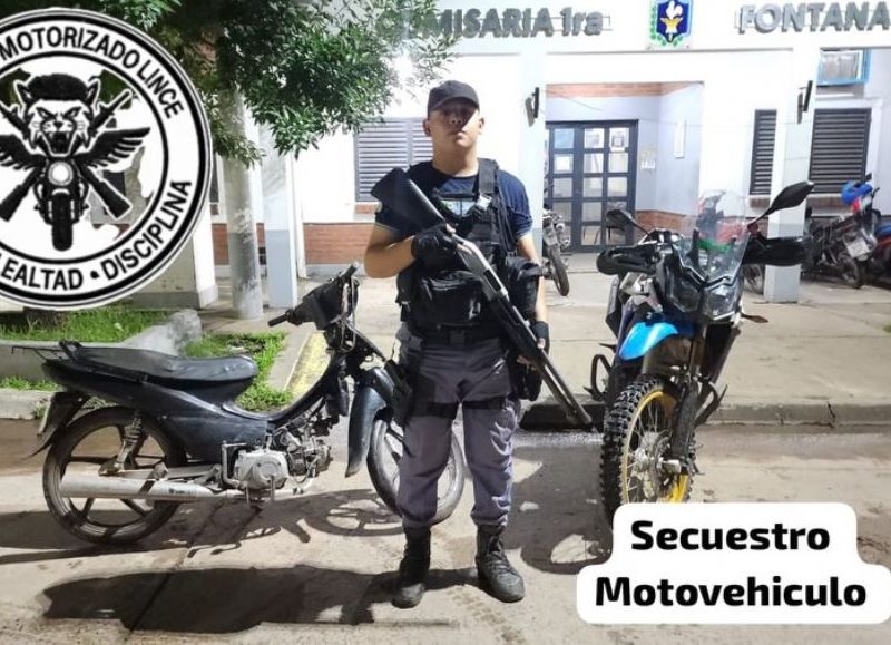 Operativos nocturnos de la División Lince: secuestran más de 35 motocicletas en el Gran Resistencia