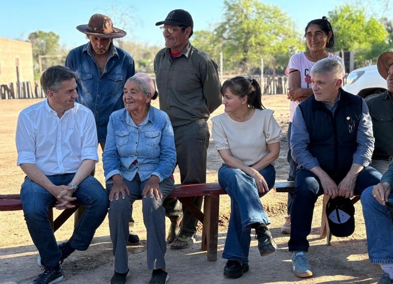 El Gobierno provincial llevó agua potable al paraje El Caudillo, en El Impenetrable