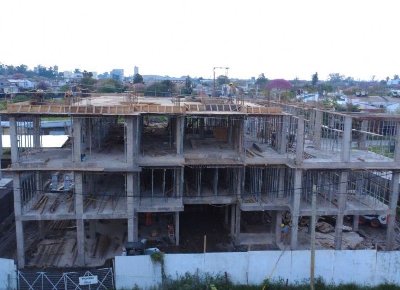Avanza con firmeza la construcción del edificio Fideicomiso Piacentini en Resistencia