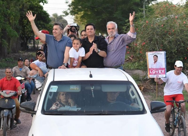 Zdero acompañó el cierre de campaña del intendente de Quitilipi: "Hay que seguir transformando"