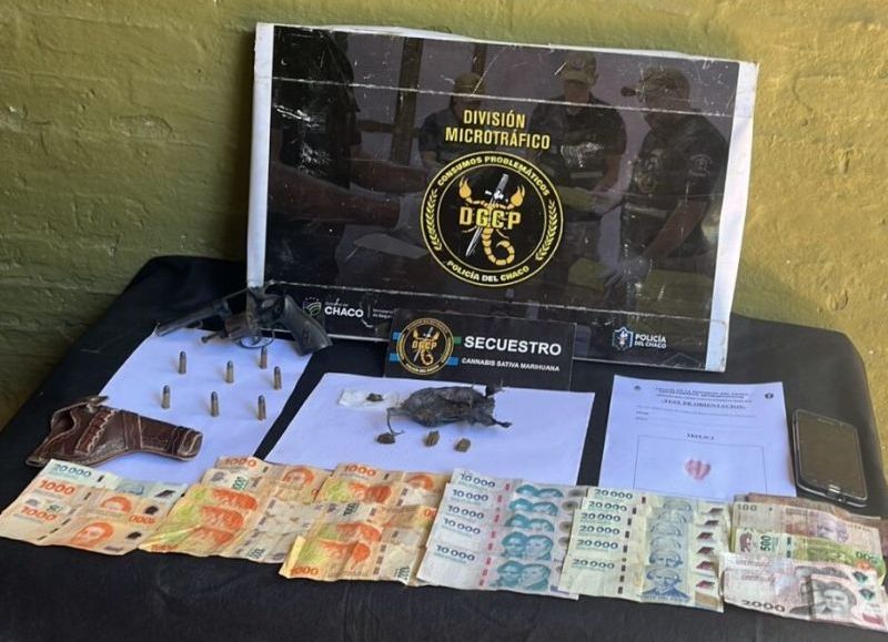 Detuvieron a un hombre y secuestraron envoltorios de marihuana en La Leonesa