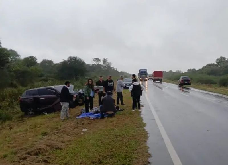 Una víctima fatal y cuatro lesionados tras un accidente en Margarita Belén