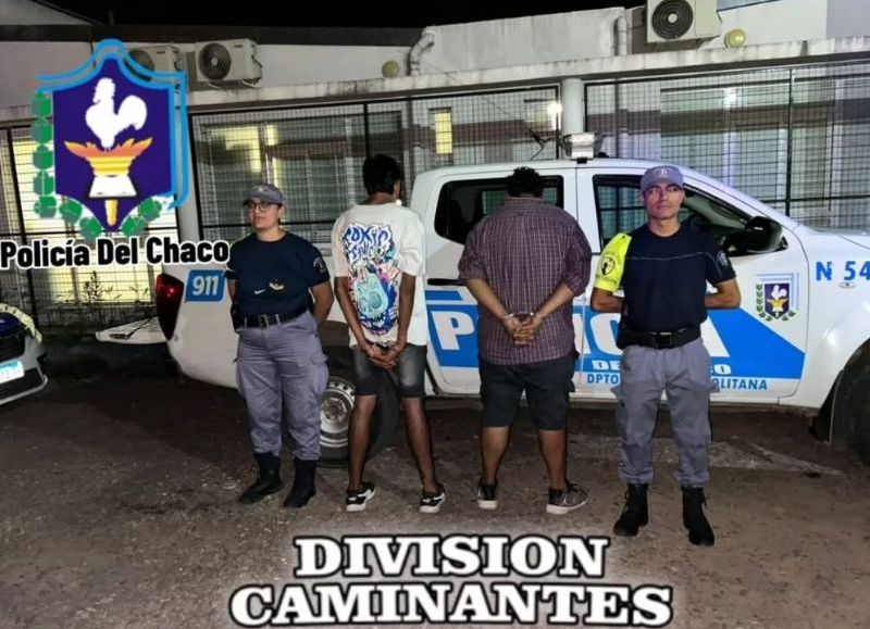 Dos jóvenes fueron demorados tras robar prendas en la peatonal de Resistencia