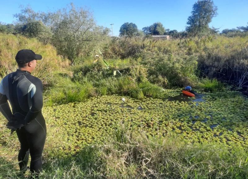 Despliegan amplio operativo por agua, tierra y aire para buscar a Axel González en Fontana
