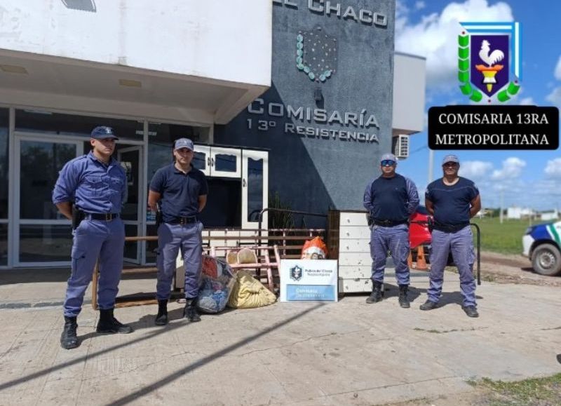 Recuperaron muebles e indumentaria robada a una joven en Resistencia