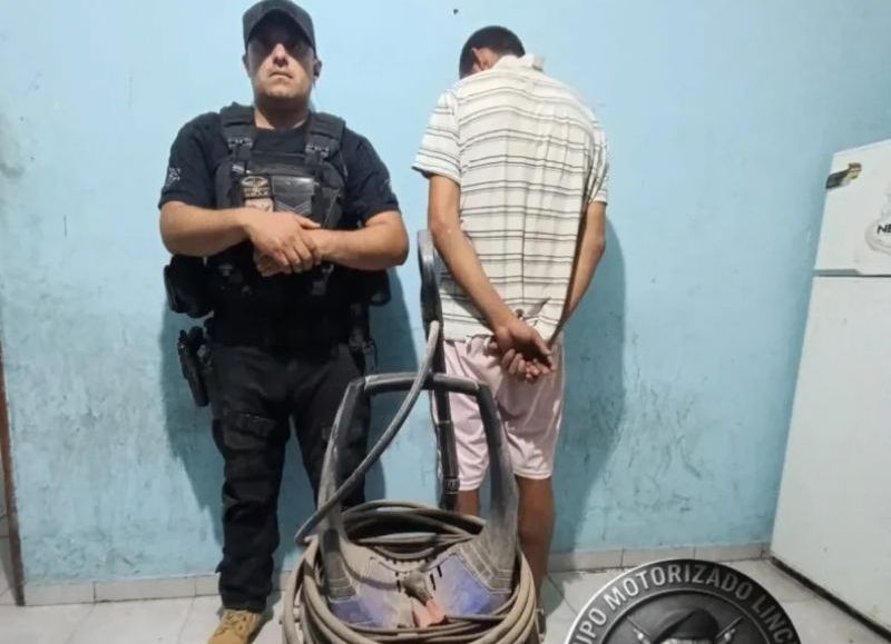 Detuvieron a un sujeto que fue sorprendido robando en una iglesia en Resistencia