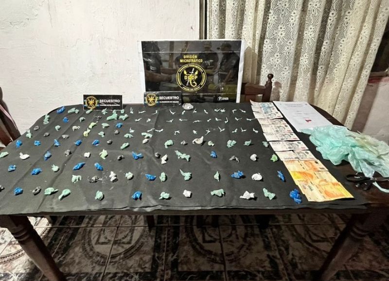 Allanaron una casa en Resistencia y descubrieron un bunker de drogas