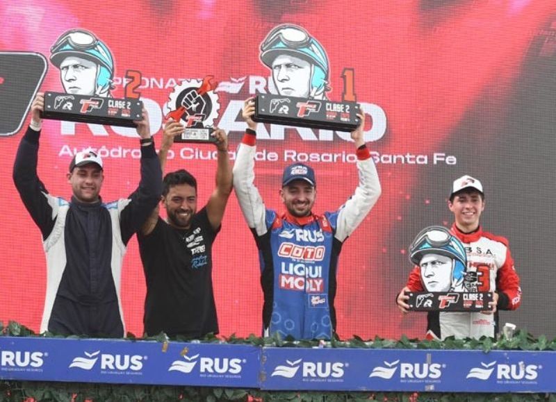 Podio para Alan Buchholz en la clase Dos del Turismo Pista