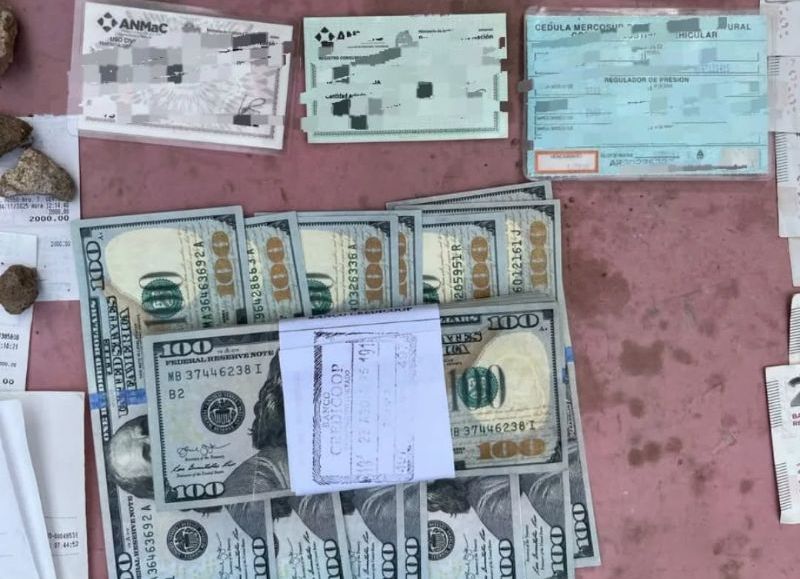 Dos hombres fueron detenidos luego de abonar con dólares falsos en una estación de servicio de Castelli