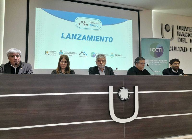 Filmus: "Chaco cuenta con un importante desarrollo en nanotecnología"