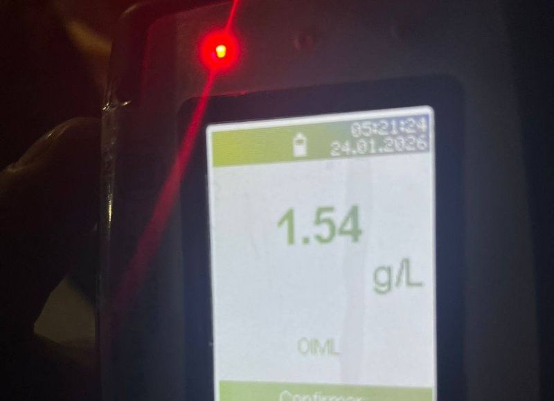 Una joven de 19 años dio positivo en alcoholemia tras chocar con un ciclista en Charata