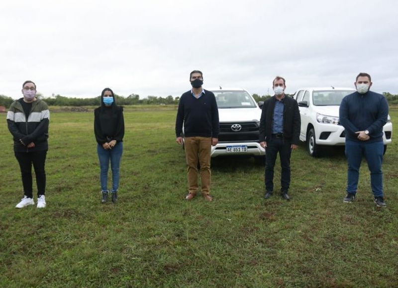 Margarita Belén: Capitanich entregó equipamientos a emprendedores y vehículos al Municipio