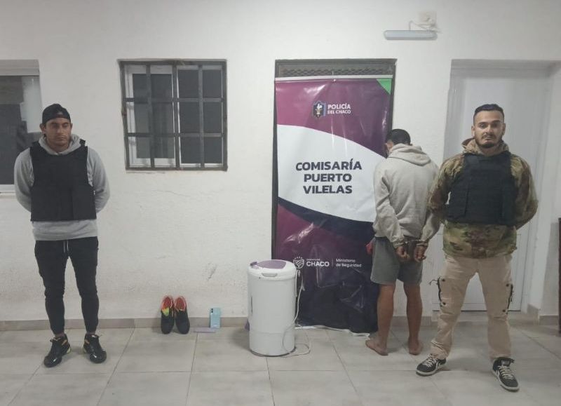 Puerto Vilas: demoraron a un joven que sustrajo bienes de una vivienda y los escondió en una zona boscosa