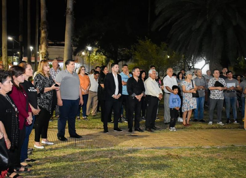 El intendente Bruno Cipolini participó del acto por el Día de las Iglesias Evangélicas