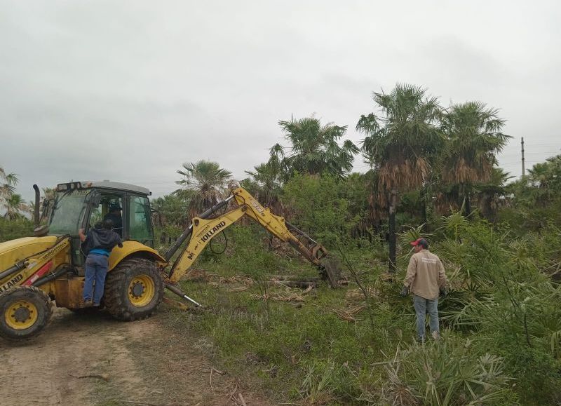 Barranqueras: continúan las intervenciones desde el equipo municipal