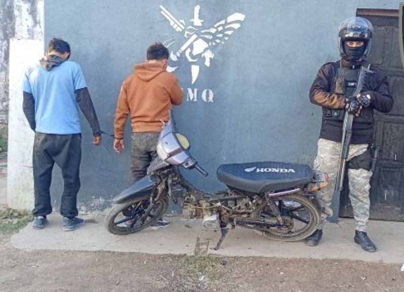 Demoraron a dos hombres que generaban disturbios en Quitilipi