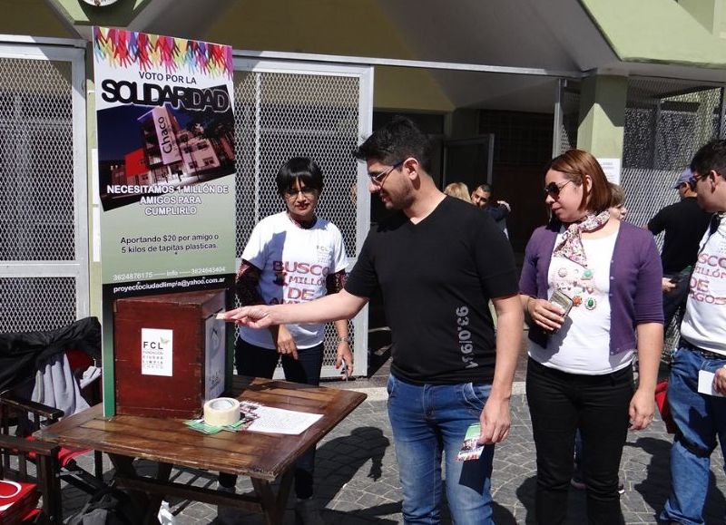 "Un voto a la solidaridad" en 10 escuelas de Resistencia