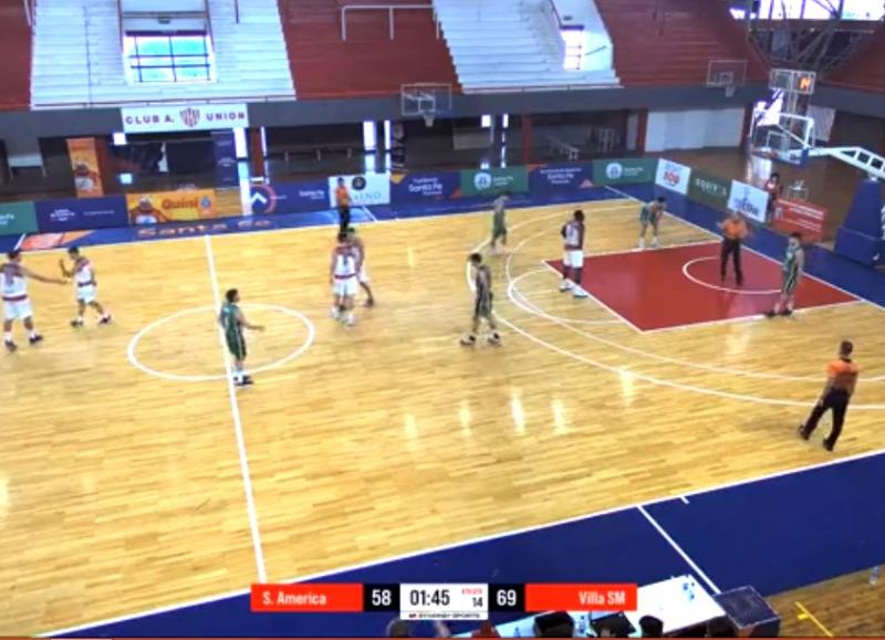 Villa San Martín volvió a ganar: fue frente a Sportivo América y por 10 puntos