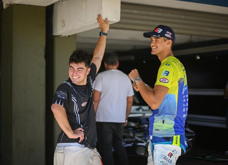 Bohdanowicz debutó en la jornada de entrenamientos del TC Pista Mouras en el tercer puesto