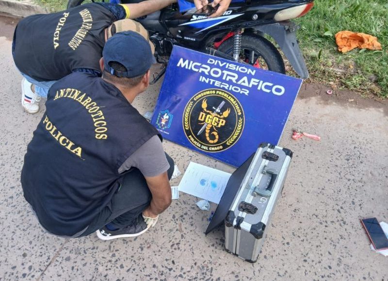 Operativo antinarcóticos en Sáenz Peña termina con un detenido y secuestro de cocaína