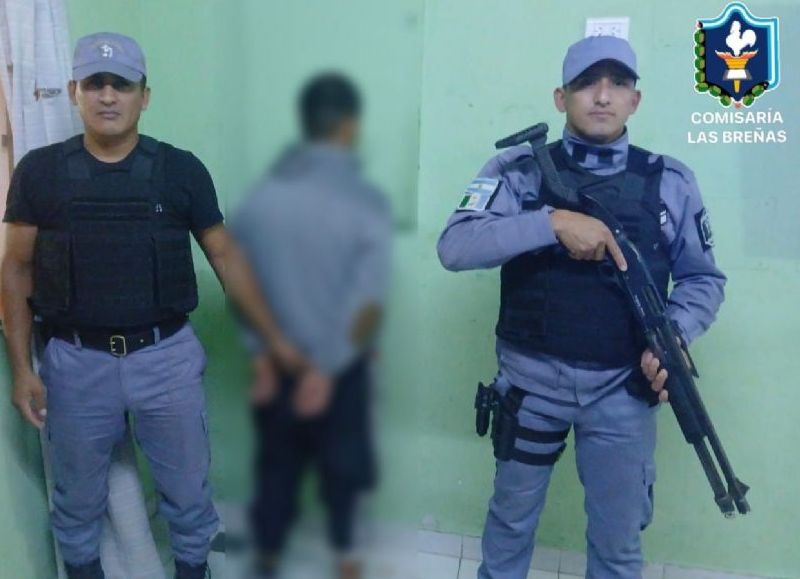 Las Breñas: provocó incidentes en la casa de su expareja y terminó detenido