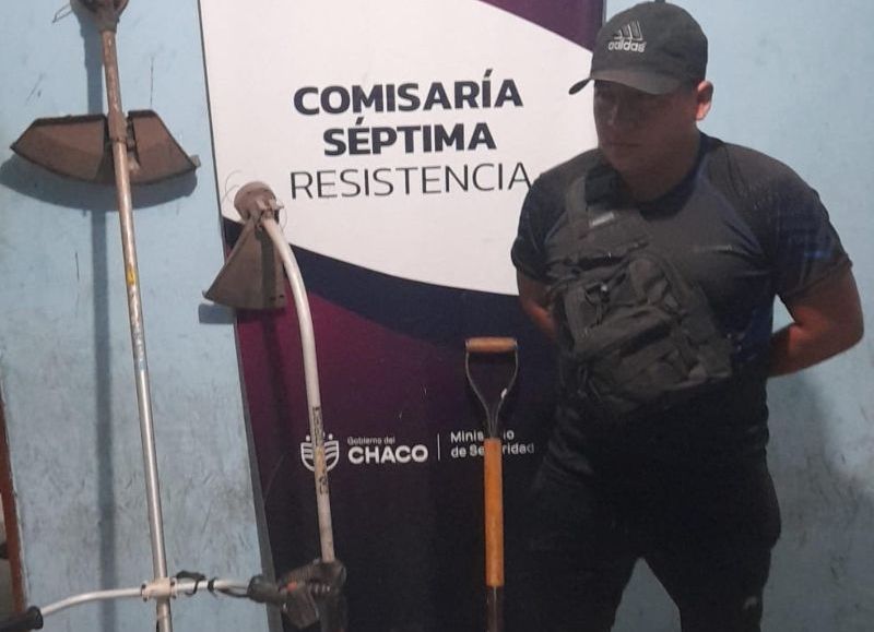 Recuperan herramientas robadas de un centro comunitario en Resistencia