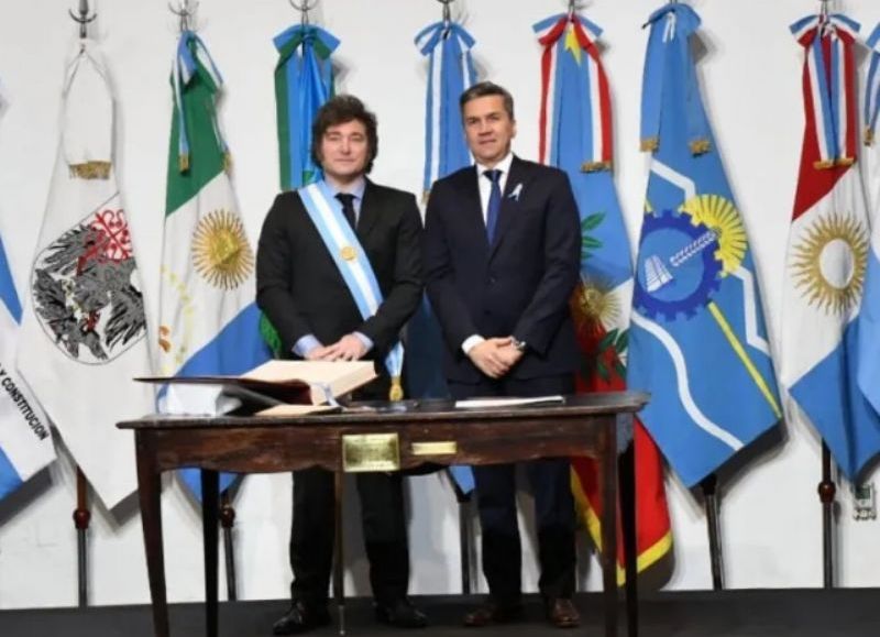 El gobernador Zdero se reunirá con el presidente Javier Milei