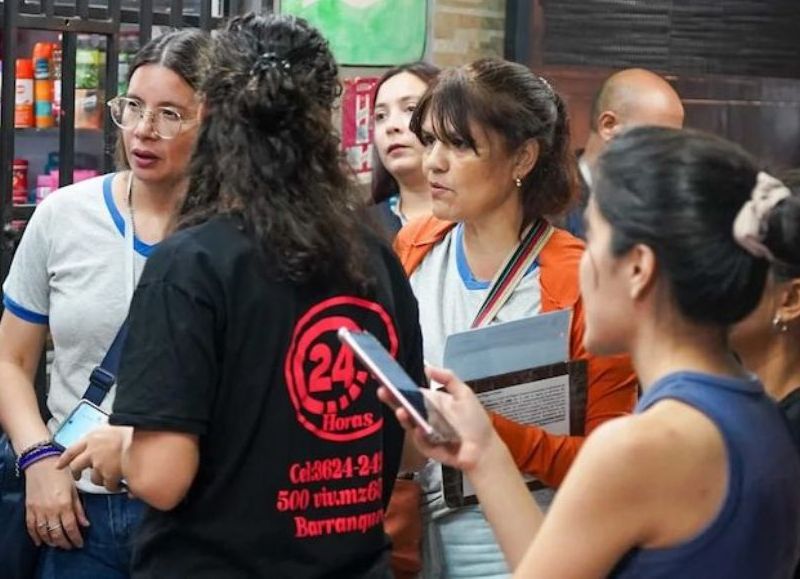 El municipio de Barranqueras concretó un operativo de control en comercios de alimentos