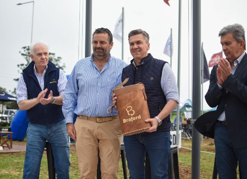 Zdero: "Tenemos un gobierno que trabaja junto al campo para sacar adelante la provincia"