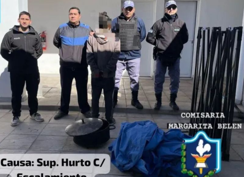 Detuvieron a un hombre que entró a robar a una casa de fin de semana en Margarita Belén