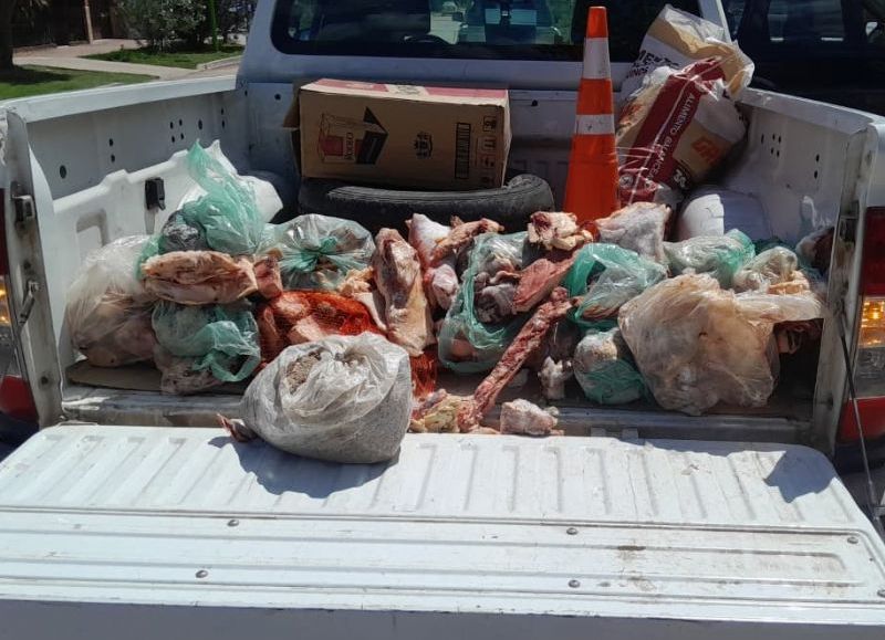 Secuestraron más de 200 kilos de carne en General San Martín