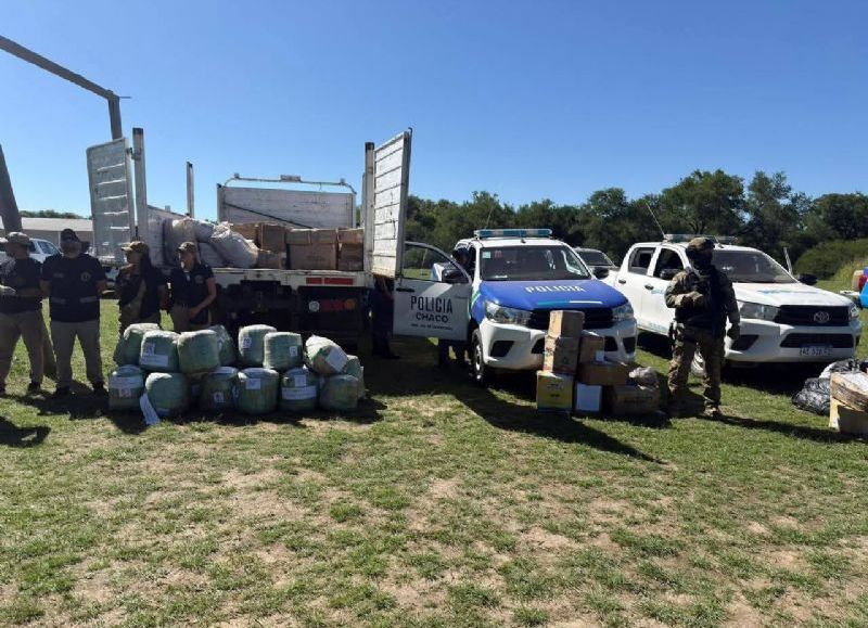 Escándalo en la Policía del Chaco: siete agentes detenidos por robar droga durante una incineración oficial