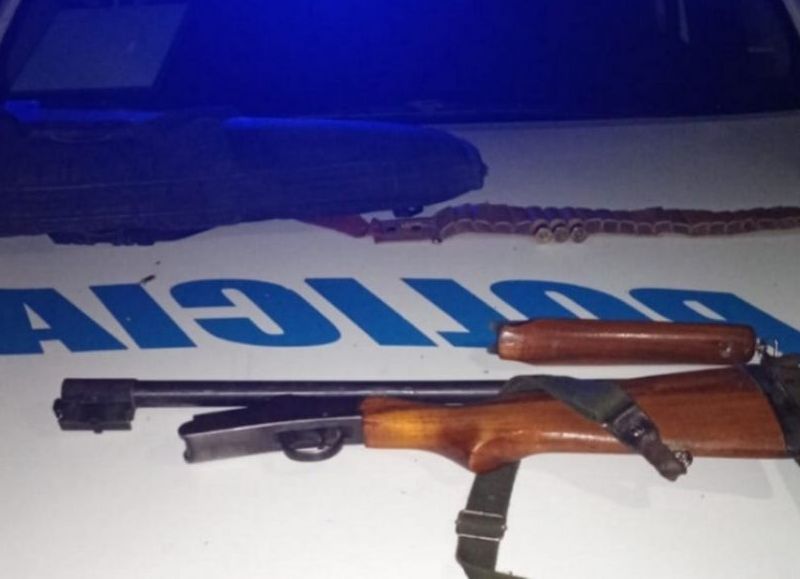 Secuestran un arma de fuego durante un operativo de prevención rural en La Eduvigis