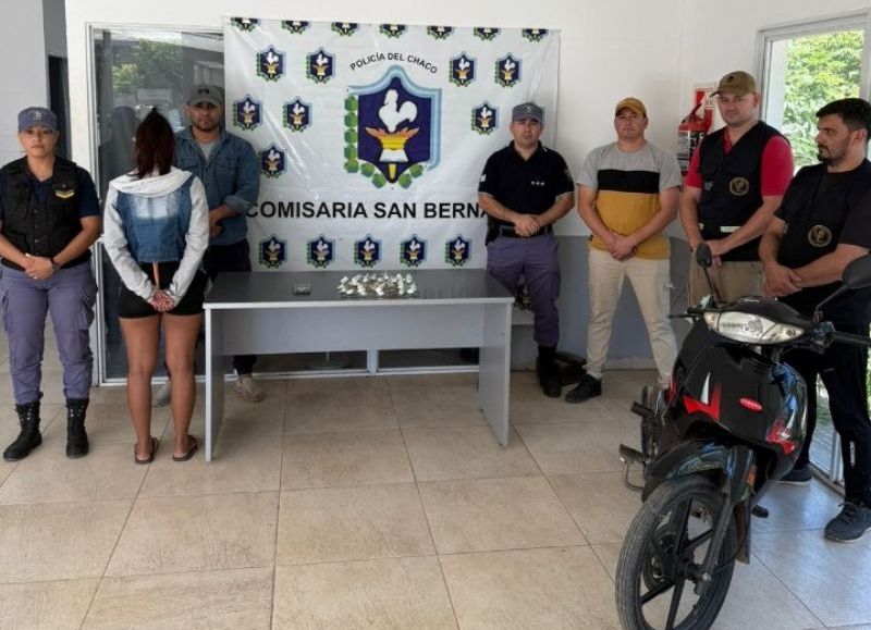 Una mujer salió a vender cocaína con una menor en San Bernardo y fue detenida