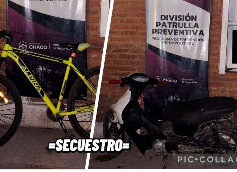 Evitaron el robo de una bicicleta y demoran a dos hombres en Resistencia