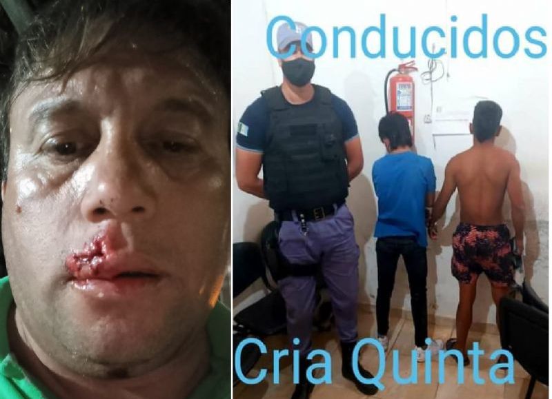 Gusanito y su banda atacaron a botellazos a un hombre; atraparon a dos pero sólo uno quedó detenido