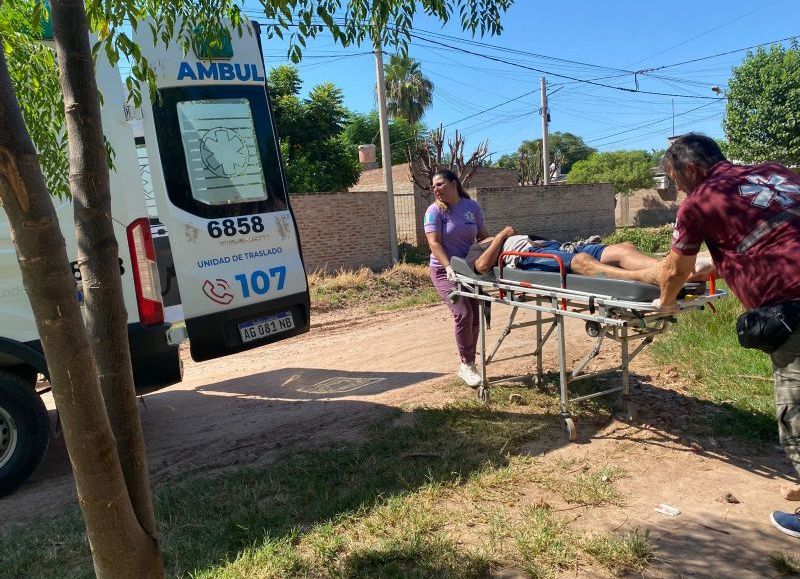Sáenz Peña: violento altercado de pareja en el Barrio Solidario dejó a un hombre hospitalizado