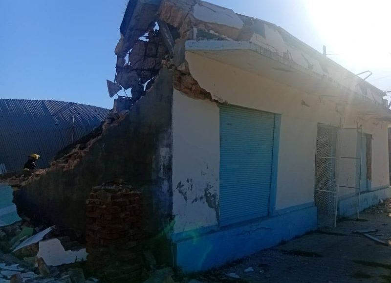 Trágico derrumbe en General San Martín se cobró la vida de un hombre