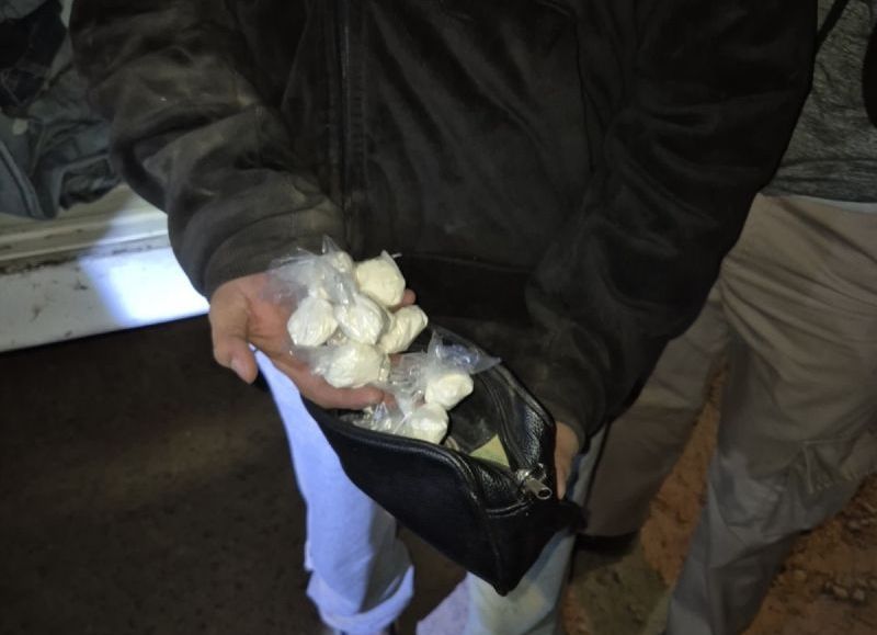 Detuvieron en General San Martín a un joven con más de 130 gramos de cocaína