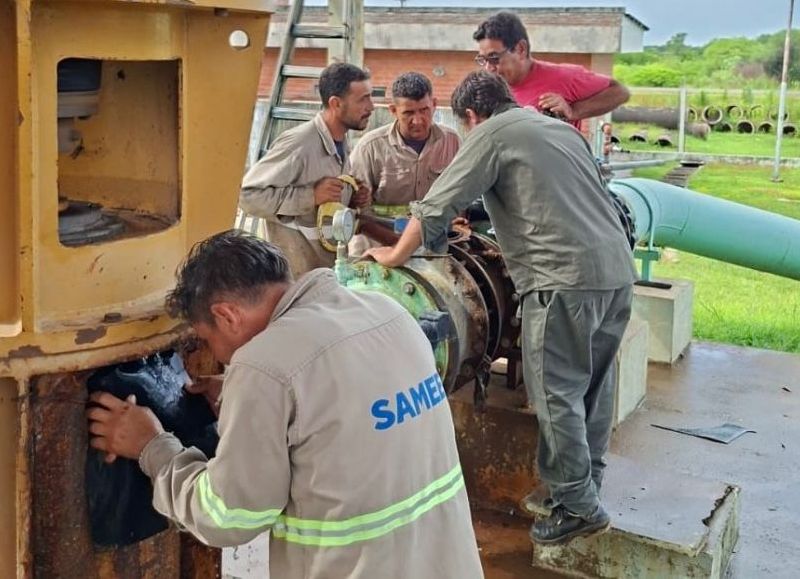 Sameep finalizó trabajos de mantenimiento en La Escondida para optimizar el servicio de agua