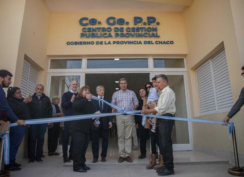 Capitanich: "Con las obras que ejecutamos en Taco Pozo pudimos garantizar derechos para la comunidad"