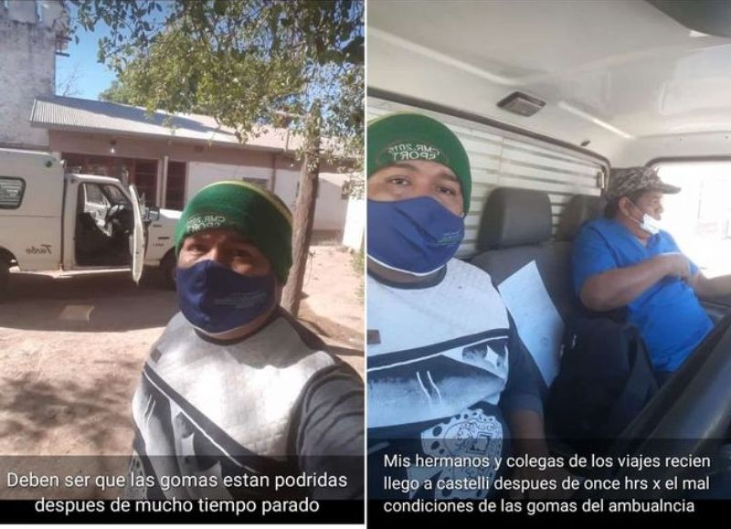 Cementerio de ambulancias: "Después de lo que hoy pasamos en el camino no es para callar"