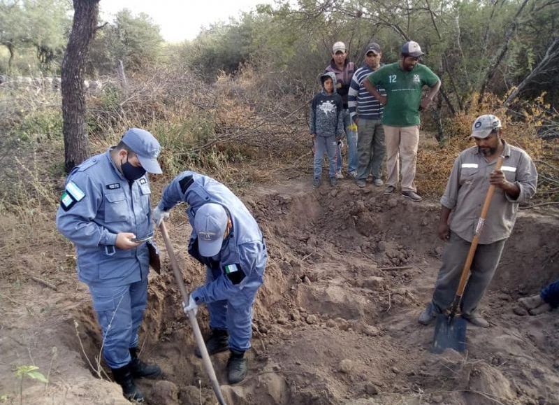Encuentran restos óseos en una ladrillería de Taco Pozo tras la denuncia anónima de una persona